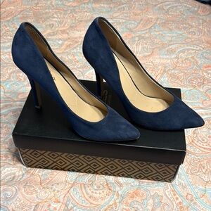 Charles by Charles David Women's Blue Suede Pumps